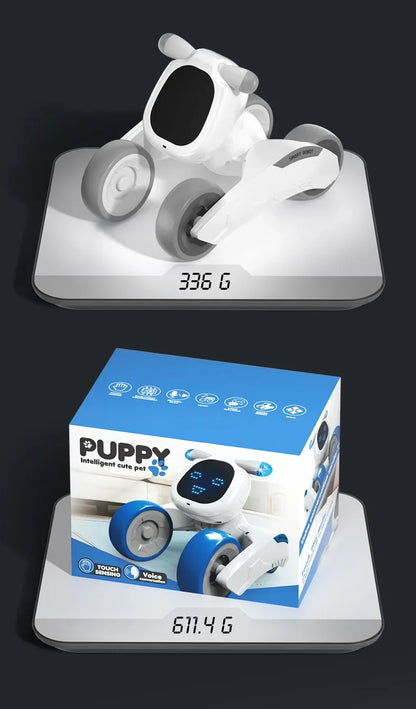 JJRC R28 RC Robot Cute Voice Conversation Electronic Pets Children's Toy Early Education Parent-child Interactive Robotic Dogs