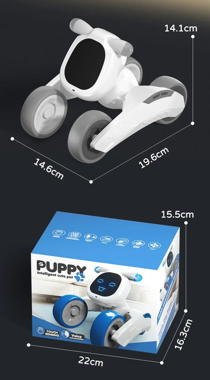 JJRC R28 RC Robot Cute Voice Conversation Electronic Pets Children's Toy Early Education Parent-child Interactive Robotic Dogs