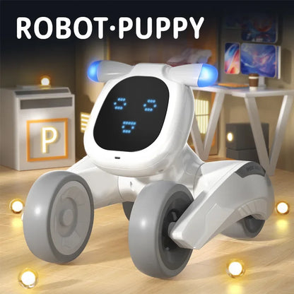 JJRC R28 RC Robot Cute Voice Conversation Electronic Pets Children's Toy Early Education Parent-child Interactive Robotic Dogs