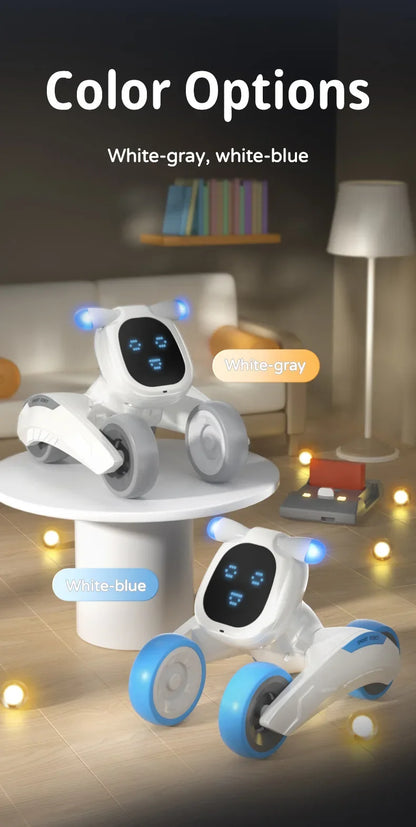 JJRC R28 RC Robot Cute Voice Conversation Electronic Pets Children's Toy Early Education Parent-child Interactive Robotic Dogs