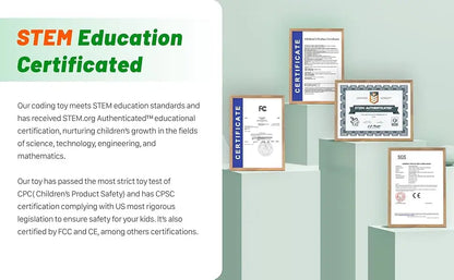 Apitor Q Robot Building Kit 20-in-1 Programmable APP RC Car Robotics Coding Kit STEM Project Educational Birthday Gifts for Kids