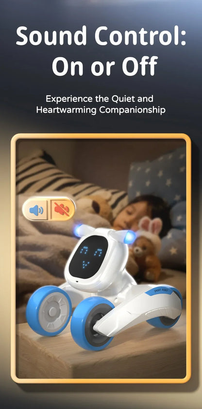 JJRC R28 RC Robot Cute Voice Conversation Electronic Pets Children's Toy Early Education Parent-child Interactive Robotic Dogs