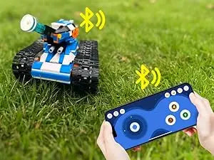 Apitor STEAM Robot Toy 6-in-1 Robot Building Kit for Boys Age 8-12 Remote Control Coding Toys Educational Robotics Gift for Kids